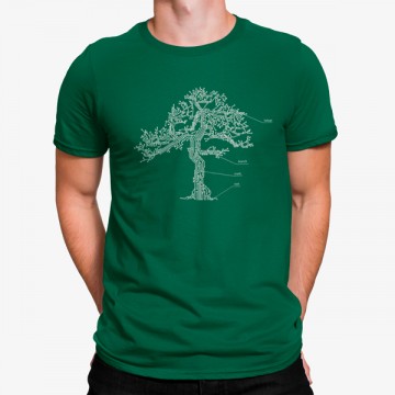 Camiseta Partes Árbol Naturaleza