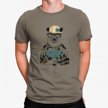 Camiseta Oso Surfista