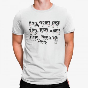 Camiseta Rebano Vacas Campo