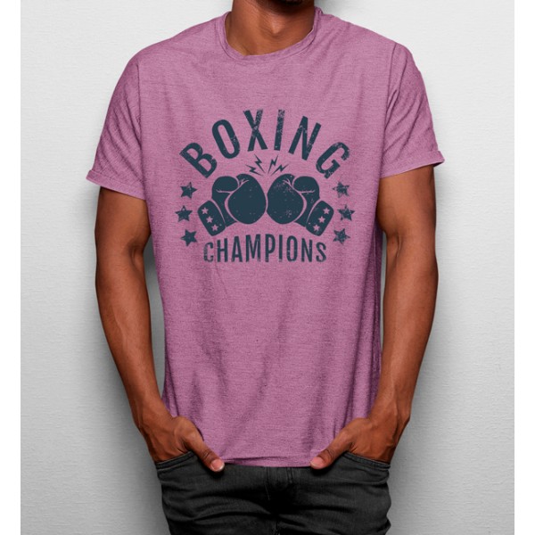 Camiseta Boxeo Guantes Campeones