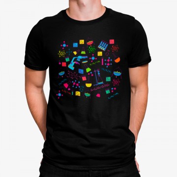 Camiseta Ciencias Coloridas