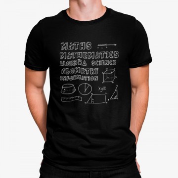 Camiseta Matemáticas Geometria Álgebra