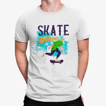 Camiseta Skate Chico Divertido