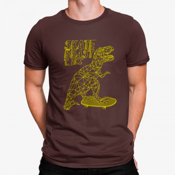 Camiseta Skate T-Rex Dinosauro