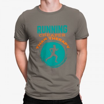 Camiseta Correr És Barato Que Terapia Running