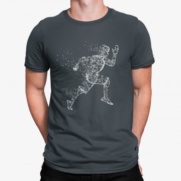Camiseta Correr Hombre Geométrico