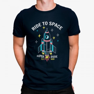 Camiseta  Viajar Al Espacio