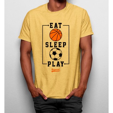 Camiseta Baloncesto Comer Dormir Juego