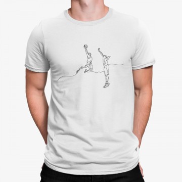 Camiseta Baloncesto Lineas Minimalista