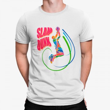 Camiseta Baloncesto Slam Dunk Artístico