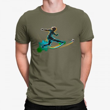 Camiseta Chico Pateanado La Balón Divertido