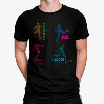Camiseta Fútbol Design Colorido