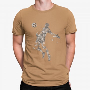 Camiseta Jugador De Fútbol Minimalista