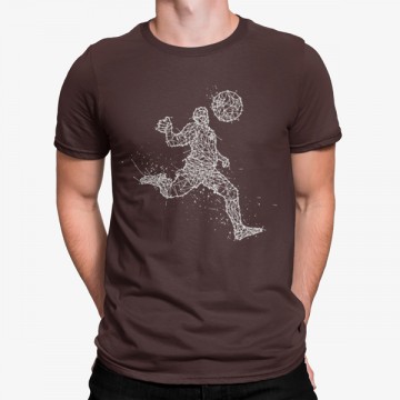 Camiseta Jugador De Fútbol Geométrico