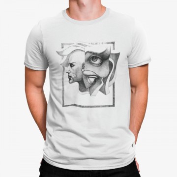 Camiseta Rosto Ojo Artístico