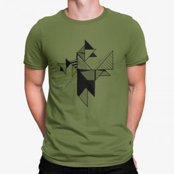 Camiseta Triángulos Geométricos