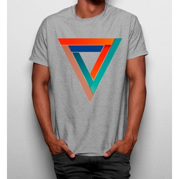 Camiseta Triángulos Coloridos