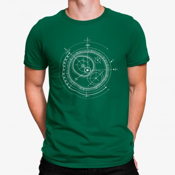 Camiseta Tiempo Geométrico