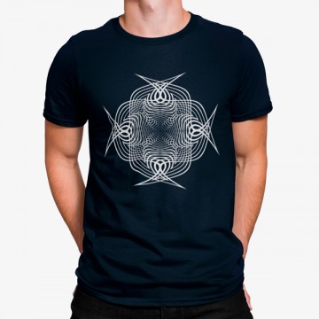 Camiseta Peces Geométrico