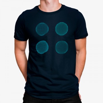 Camiseta Esferas Geometricas