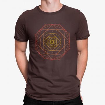 Camiseta Cubos Alineados Geometrico