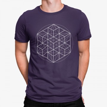Camiseta Cubo Bola Geometrico