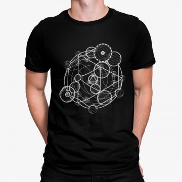 Camiseta Circulos Triángulos Geometrico