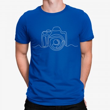 Camiseta Cámara Fotográfica Minimalista