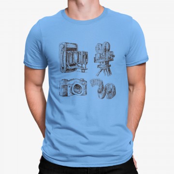 Camiseta Íconos Cine Cámara