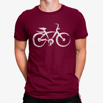 Camiseta Bici Dibujo Artístico