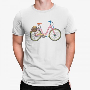 Camiseta Bici Mono Colorida