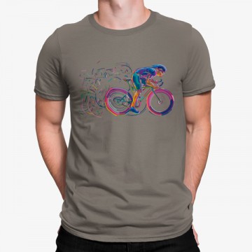 Camiseta Ciclista Colorido