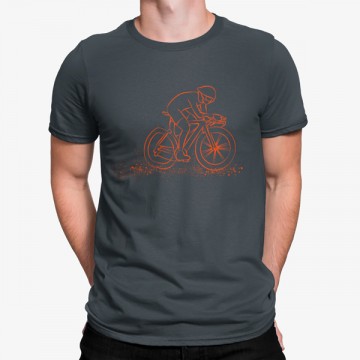 Camiseta Ciclista Divertido Minimalista