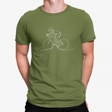 Camiseta Ciclista Líneas Minimalista