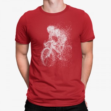 Camiseta Ciclista Pedaleando Artístico