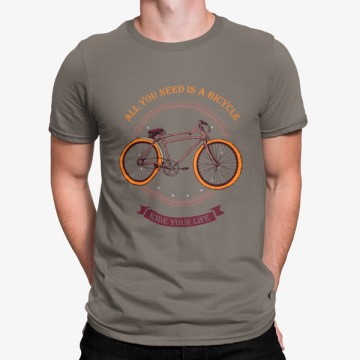 Camiseta Todo Lo Que Necesitas És Una Bicicleta