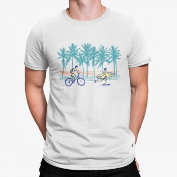 Camiseta Good Vibes Surf Playa