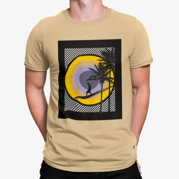 Camiseta Póster De Surf