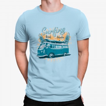 Camiseta Surf Paraíso De Playa