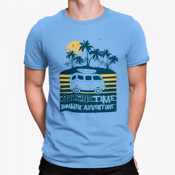 Camiseta Tiempo Surfar Aventura Verano