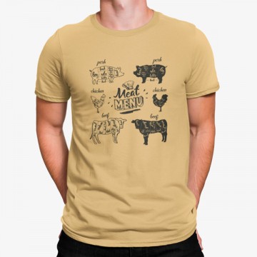 Camiseta Menu Carnes