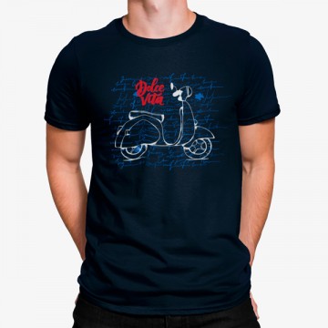 Camiseta Vespa Dolce Vita