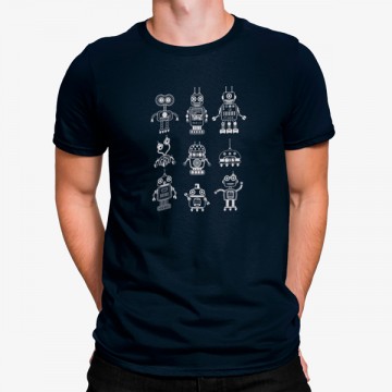 Camiseta Robots Monos