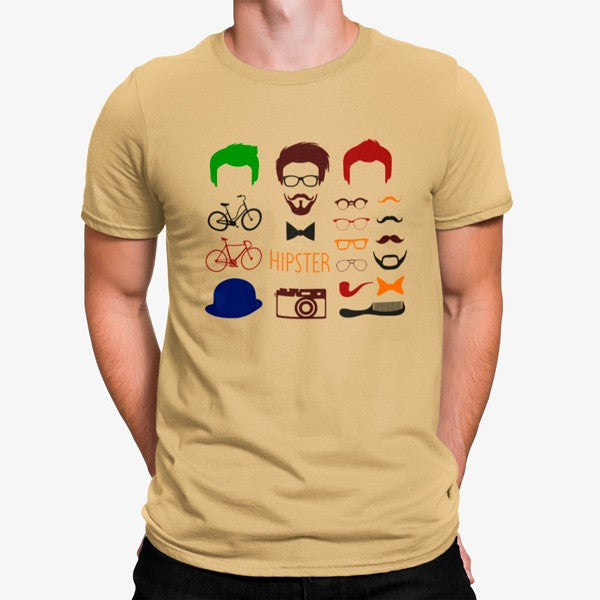 Camiseta Símbolos Hipster