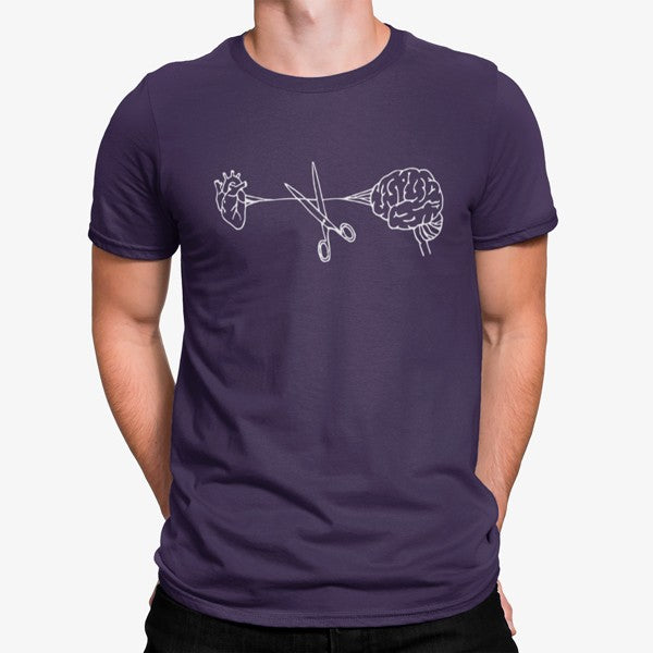 Camiseta Cerebro vs Corazón