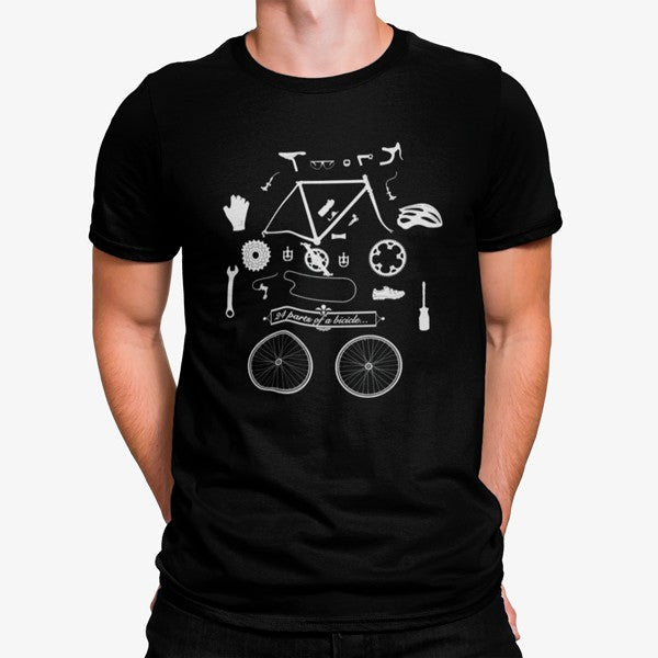 Camiseta 24 Partes de Bicicleta