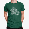 Camiseta Cámara Fotográfica Dibujada