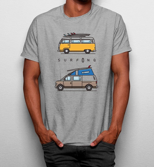 Camiseta Furgoneta Surfing