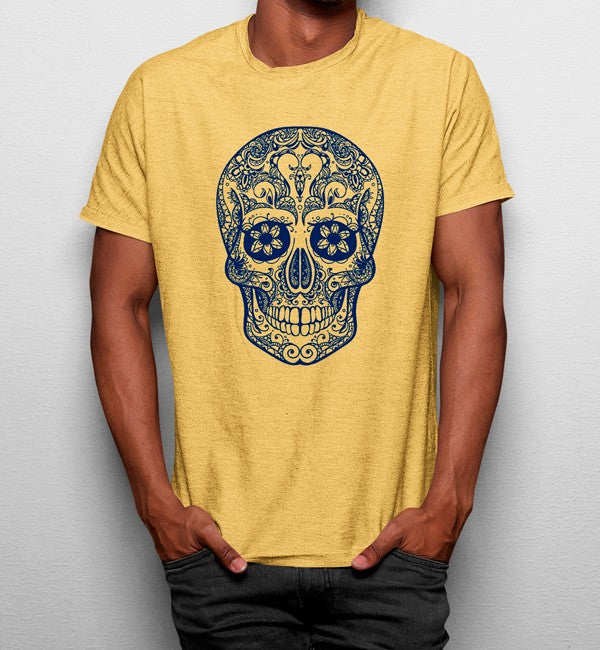 Camiseta Calavera Boho