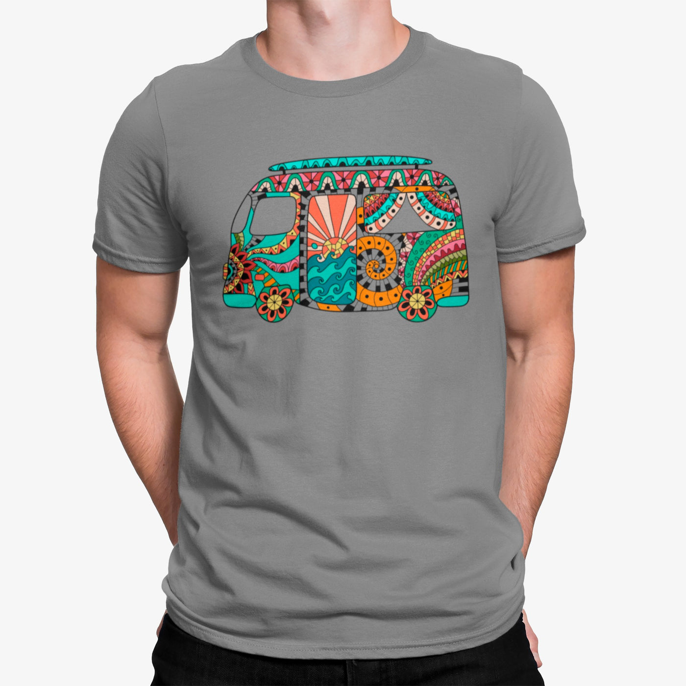 Camiseta Furgoneta Van Hippie